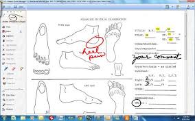 Podiatry Software Module Management Sharing Diagnostic