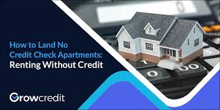 how to land no credit check apartments