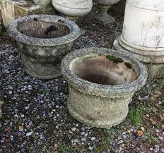 Reconstituted Stone Garden Pots