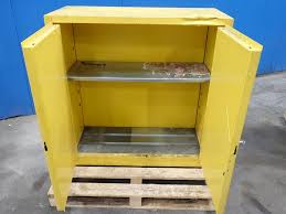 used eagle flammable storage cabinet
