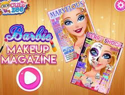 barbie makeup magazine barbie games