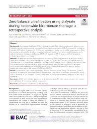 pdf zero balance ultrafiltration using