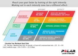 Heart Rate Table By Polar