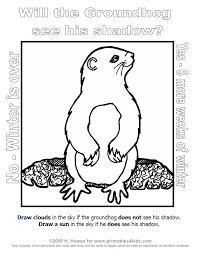 Color by sight words groundhog day worksheets. Groundhog Day Coloring Page Printables For Kids Free Word Search Puzzles Coloring Pages And Other Activities