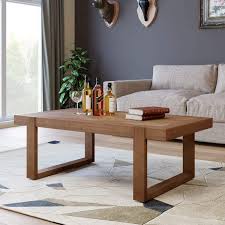 Wooden Coffee Table On 51