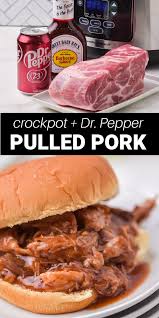 crockpot dr pepper pulled pork