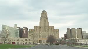 Buffalo's art deco city hall is one of the grand architectural gems of the early 20th century, a stunning example of the industrial wealth of the city during that time. Buffalo City Hall To Reopen For Walk Ins On July 26 News 4 Buffalo