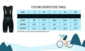Wantdo Mens Cycling Bibs Shorts Bike Biking 3d Padded Tights Bicycle Pants Large
