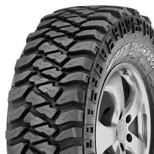 Mickey Thompson Baja Mtzp3 With Outlined White Lettering Wheel And Tire Proz