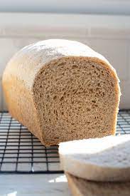 whole wheat bread with homemade whole