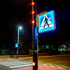 sign smartpole crossing alumast