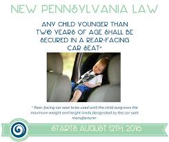 New Pa Child Seat Law Lancaster
