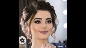 western bridal makeup and hairstyle