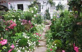 lay of the landscape cottage garden style