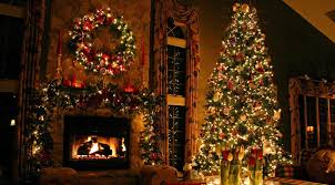 Image result for images of christmas decorated homes