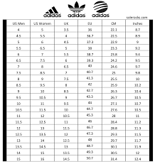 adidas shoes size chart how they fit