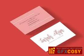 Wedding Fashion Business Card Template Free Download