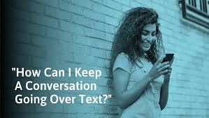 a conversation going over text