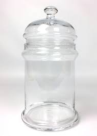 Clear Glass Jar Cookie Sweet Cans