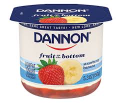 dannon fruit on the bottom yogurt