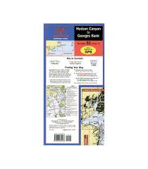 Maptech Hudson Canyon To Georges Bank Waterpoof Chart 2nd Edition 2016