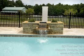 They are made of concrete for durability and are superior to plastic and foam imitators. Fountains Waterfalls Adi Pool Spa Residential And Commercial Pools