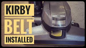 replace a belt on any kirby vacuum