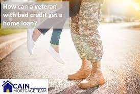 veteran with bad credit get a home loan
