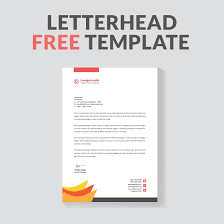 letterhead design template letter head