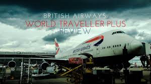 british airways world traveller plus