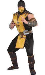 Browse through our selection of mortal kombat costumes. Adult Scorpion Costume Plus Size Mortal Kombat X Party City