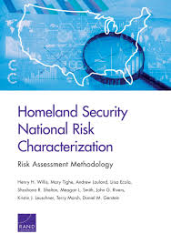 Homeland Security National Risk Characterization Risk