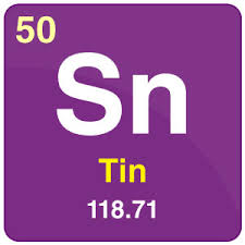 sn element tin latin name atomic