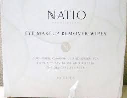 natio eye makeup remover wipes review