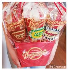 gourmet popcorn gift baskets