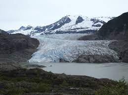 magnificent glacier recedes