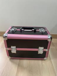 pink hard case makeup box beauty