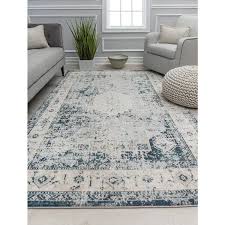 french toile 2 x 4ft indoor area rug
