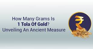 tola are in 1 gram of gold