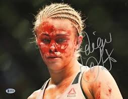Paige vanzant has been backed to prove she is not just an 'instagram model' but a tough fighter who is not afraid of being a 'bloody mess'. Paige Vanzant Signed 11x14 Photo Bas Coa Ufc On Fox 15 21 22 Picture Autograph 2 Ebay
