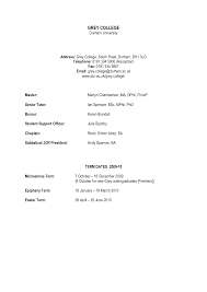 Operations manager CV sample