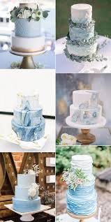 What's hot for weddings right now? Trending 12 Blue Wedding Cakes For 2021 Emmalovesweddings