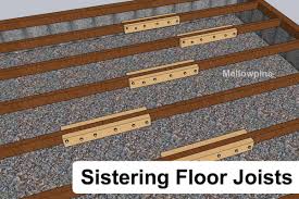 sistering floor joists to repair