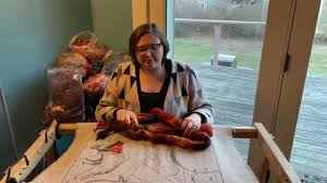 rug hooking project