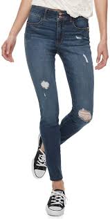 Candies Juniors Candies Mid Rise Push Up Skinny Jeans Ad