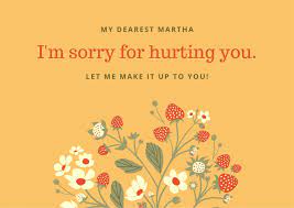 A successful apology can turn a negative experience into a positive one, an upset customer into a loyal one, and a bad reputation into a great one. Free Printable Customizable Apology Card Templates Canva