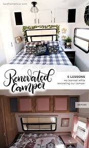 We will be restoring it completely and using it as an. 5 Lessons We Learned While Renovating Our Camper Rv Reno Barefoot Detour