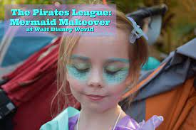 the pirates league mermaid makeover at