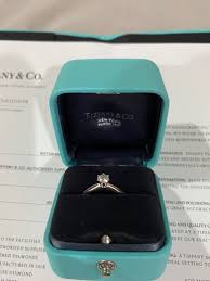 brand new tiffany co diamond ring