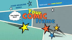 comic frame a powerpoint template